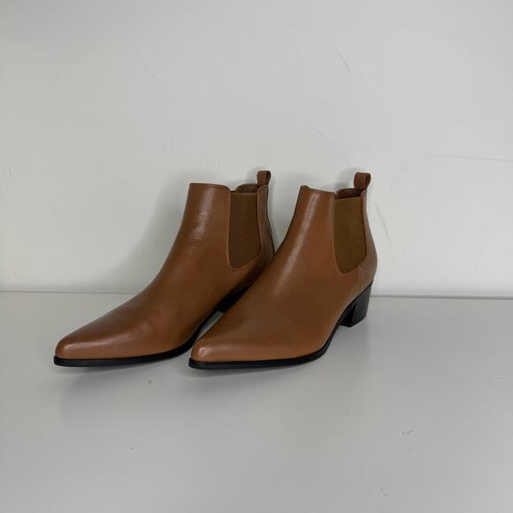 Blondo Emelia Waterproof Ankle Boots in Caramel 10 - Picture 10 of 10